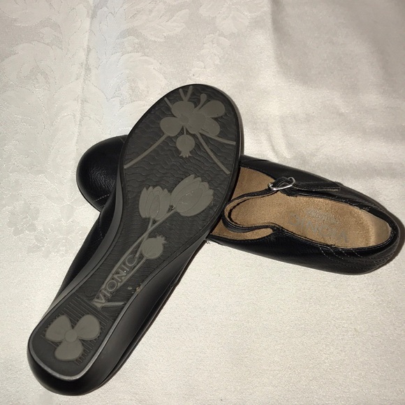 Vionic Shoes | Vionic Amelia Mary Jane Leather Wedge Heels 85m | Poshmark
